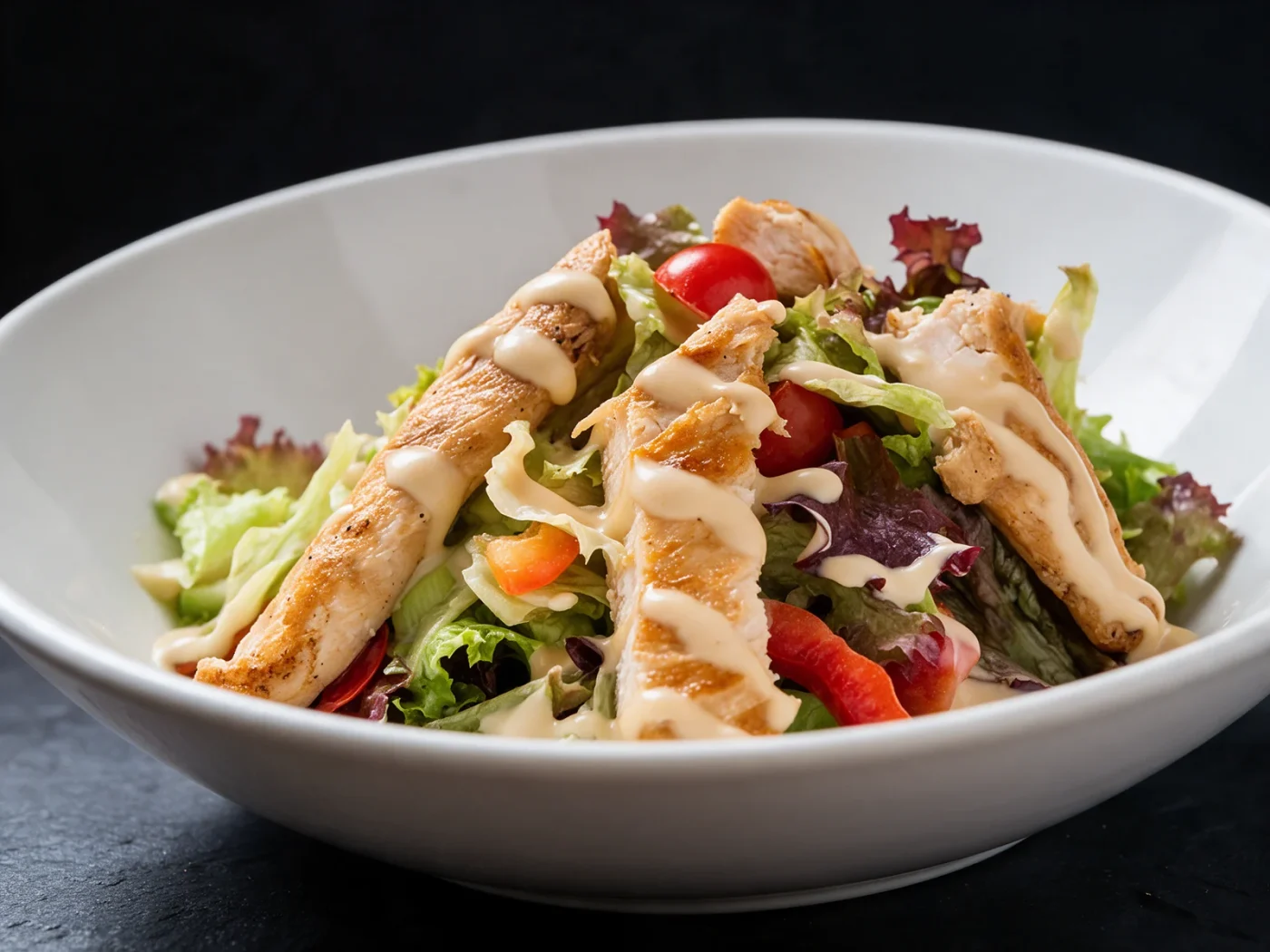 Tavuklu Akdeniz Salata